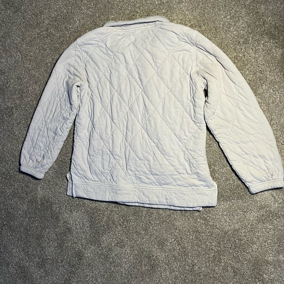 Light purple women’s sweater with zip - Picture 3 of 4